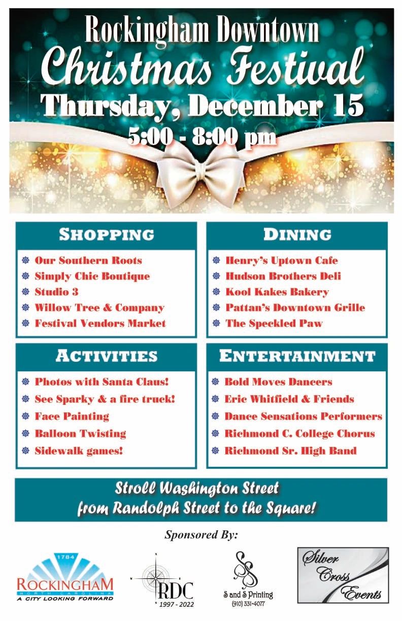 Rockingham Downtown Christmas Festival '22